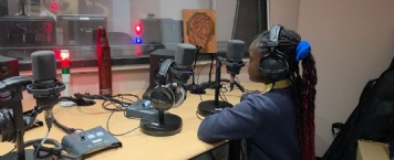 St Paul’s pupil Zanna on air at Radio Maria competition